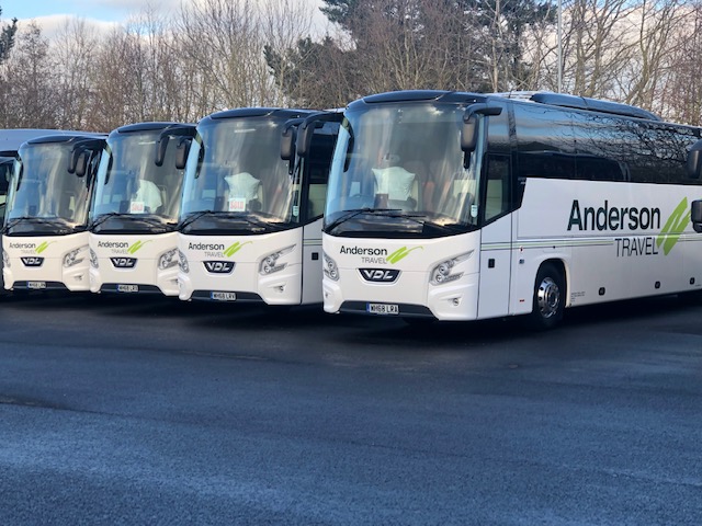Coach Hire in Kent | Anderson Travel, London