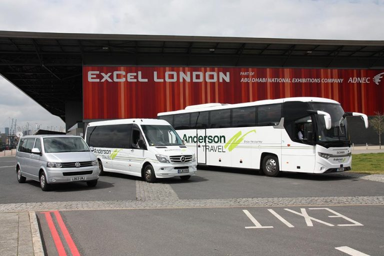 Quality Coach Hire in Kent Anderson Travel, London